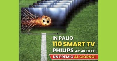 Concorso Arexons e Svitol 2026 con TV Philips 43" 4K QLED in palio ogni giorno