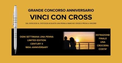 Concorso CROSS 2026 penne edizione limitata e voucher Costa Crociere