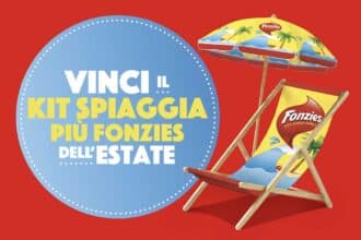 concorso L'Estate di Fonzies 2026 kit spiaggia ombrellone sdraio instant win