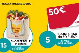 Concorso Gala La Spesa è Cosa Seria e Può Sorprendere, vinci buoni spesa e gift card