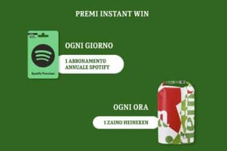 concorso Heineken la Musica la Tua Passione 2026 zaino Spotify TV soundbar