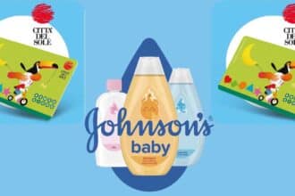 Concorso Johnson's Baby buono gioco 2026 vinci buono Città del Sole 100 euro instant win