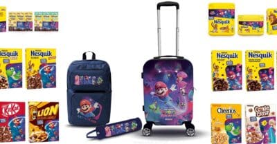 Concorso Nesquik Super Mario Bros 2026: vinci set scuola e trolley a tema ogni ora e ogni giorno