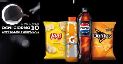 concorso Pepsi Sei Pronto a Partire 2026 cappellino F1 e viaggio Las Vegas Grand Prix