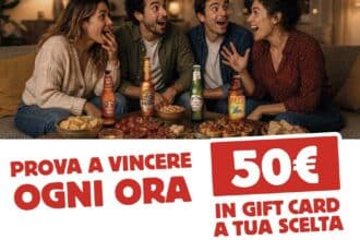 concorso Birra Peroni La Scusa Perfetta gift card 50 euro instant win 2026