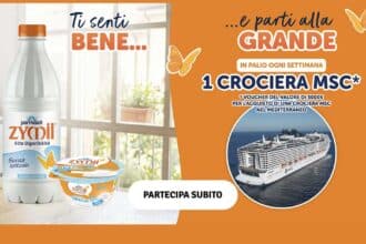 Concorso Zymil vinci crociera MSC Mediterraneo voucher 3000 euro con instant win