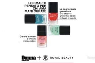 Smalto Royal Beauty allegato a Donna Moderna numero 24 in edicola dal 4 giugno