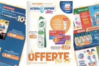 Volantino Acqua e Sapone maggio giugno 2026 con concorsi e cashback attivi