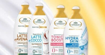cashback 45% L'Angelica Toiletries bagnoschiuma Beauty Essence e Phytolatte