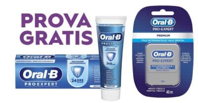 prova gratis dentifricio Oral-B rimborso