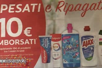 Cashback Spesati e Ripagati 2026: 10€ su Colgate e Palmolive