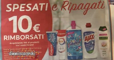Cashback Spesati e Ripagati 2026: 10€ su Colgate e Palmolive
