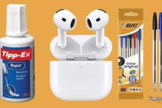 concorso BIC Contest BTS 2026 vinci AirPods 4 acquistando penne e Tippex in cartoleria