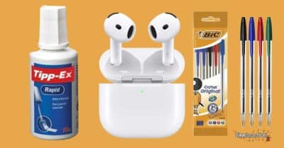 concorso BIC Contest BTS 2026 vinci AirPods 4 acquistando penne e Tippex in cartoleria