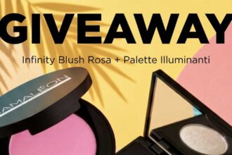sorteggio Camaleon Cosmetics vinci palette illuminanti e blush rosa gratis