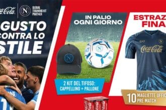 concorso Coca-Cola Piccolo SSC Napoli premi