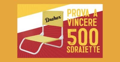 Concorso Dreher Rinfrescati instant win sdraietta brandizzata birra supermercato sud Italia
