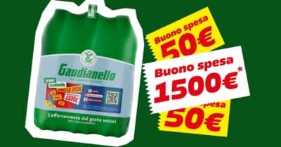 concorso Gaudianello vinci la spesa buoni spesa