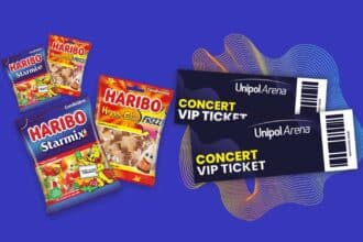 concorso haribo estate, vinci coppie di biglietti vip unipol arena