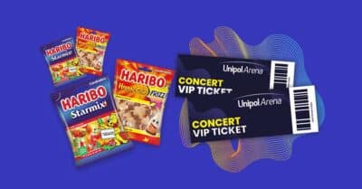 concorso haribo estate, vinci coppie di biglietti vip unipol arena