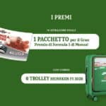 concorso Heineken F1 vinci trolley e Gran Premio Monza 2026 instant win