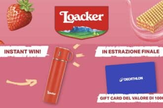 concorso Loacker Instagram instant win gift card Decathlon thermos 2026