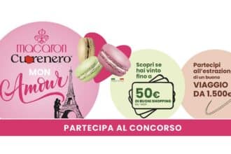 Concorso Macaron CuoreNero Mon Amour buoni Wish viaggio