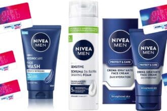 concorso Nivea Men Acqua&Sapone instant win gift card Liquido Sensitive omaggio
