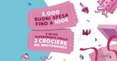 concorso PiùMe Un compleanno 2000 sorprese buoni spesa e crociere MSC in palio