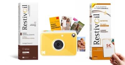 Concorso Restivoil Vinci le Emozioni instant win buono spesa fotocamera