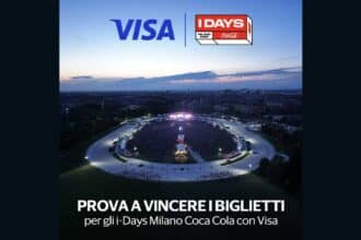 Concorso Visa I-Days biglietti concerti Maroon 5 Foo Fighters instant win Instagram