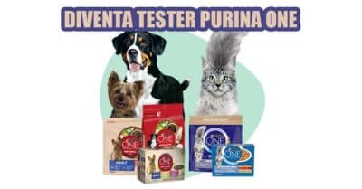 Test prodotto Purina ONE Programma 3 Settimane tester gratis cane gatto quiz candidatura
