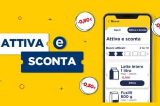 Attiva e Sconta Esselunga app funzione sconti giornalieri Fidaty card fino a 10 prodotti