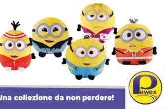 raccolta punti Minions Pewex peluche