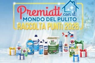 raccolta punti Real Chimica Premiati Mondo Pulito 2026 gift card Amazon Zalando Airbnb