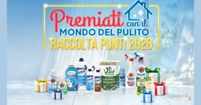 raccolta punti Real Chimica Premiati Mondo Pulito 2026 gift card Amazon Zalando Airbnb