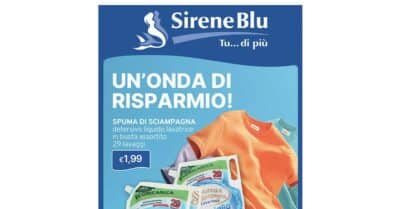 Volantino Sirene blu giugno 2026