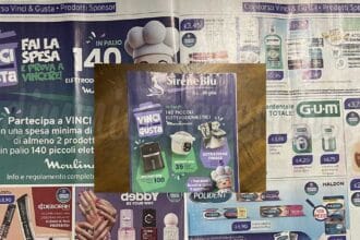 volantino Sirene Blu luglio 2026 concorsi cashback