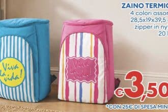 zaino termico MD promozione giugno 2026 spesa 25 euro contributo 3,50 euro