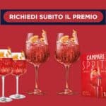 premio certo Campari Spritz calici omaggio acquisto luglio 2026