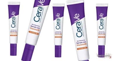 campione omaggio CeraVe Skin Renewing Siero Vitamina C 10% ceramidi pelle luminosa