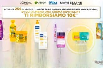 Cashback L'Oreal Esselunga
