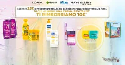 Cashback L'Oreal Esselunga