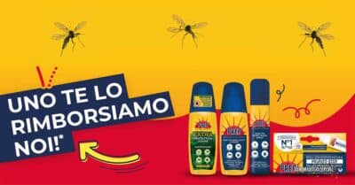 cashback Prep Protetti Rimborsati rimborso repellente zanzare luglio 2026