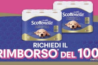 cashback Scottonelle Conad autunno rimborso carta igienica punti vendita