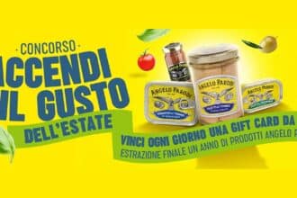 concorso Angelo Parodi Accendi il Gusto dell'Estate buono spesa 50 euro instant win social