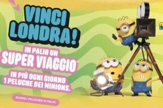 concorso Vinci a Colazione Balocco 2026 peluche Minions viaggio Londra