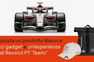 concorso Braun Vinci con Noi 2026 zaini cappellini biglietti GP Italia Monza instant win