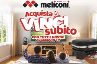 concorso Meliconi Acquista e Vinci BBQ Weber Lumin in palio ogni settimana 2026