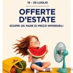volantino Esselunga luglio 2026 offerte estate dal 16 al 29 luglio 2026
